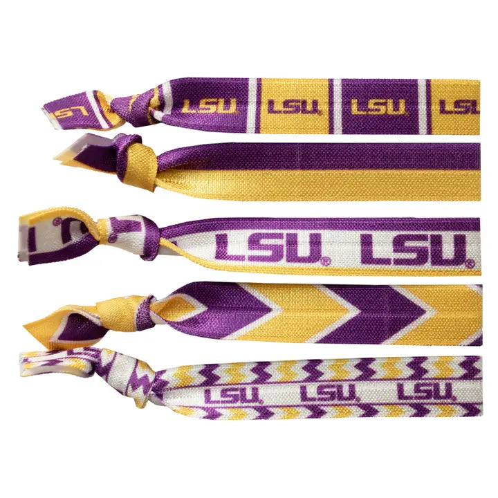 LSU Tigers  Knotted Hair Tie