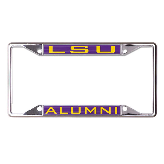 LSU Tigers License Frame Acrylic Alumni
