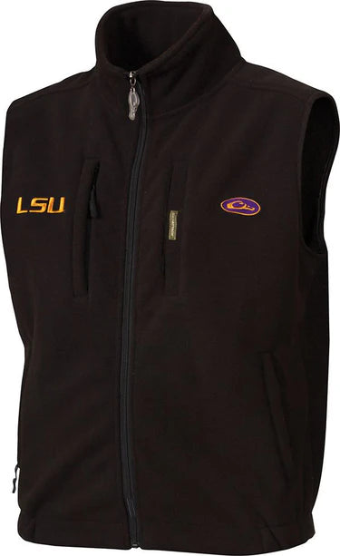 LSU Tigers Men's Vest Windproof Layering