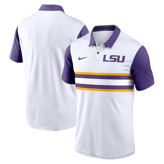 LSU Tigers Nike Men's Campus Primetime Vapor Polo Fall 25