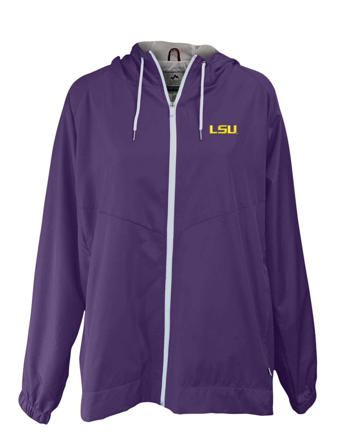 LSU Tigers Jacket Kaylie Purple Full Zip