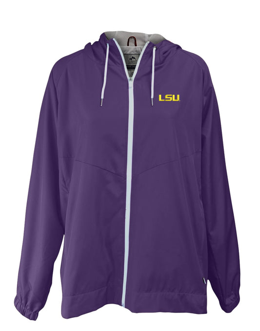 LSU Tigers Jacket Kaylie Purple Full Zip