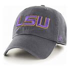 LSU Tigers Cap Clean UP 47 Brand Charcoal LSU