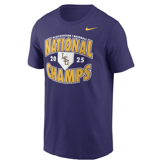 LSU Tigers 2025 CWS National Champions Field T-Shirt