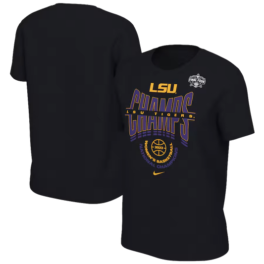 LSU Tigers 2023 Women's Basketball National Championship Ladies Locker Room T-Shirt