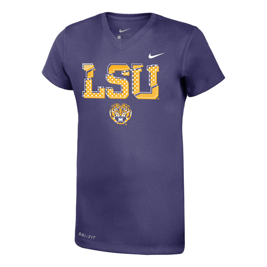 LSU Tigers Nike Girls Legend T-Shirt