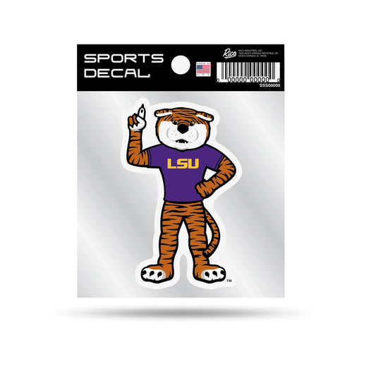 LSU Tigers Decal Mascot 4" X 4"