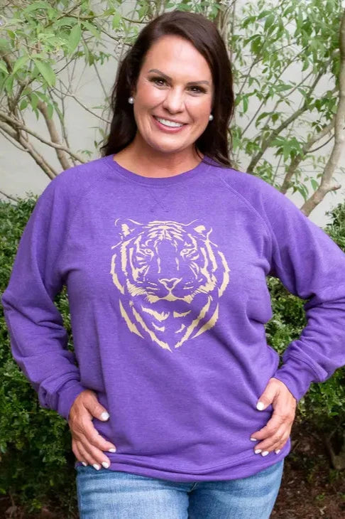 Women's Crew-Neck Easy Tiger