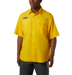 LSU Tigers Men's Columbia Tamiami Shirt
