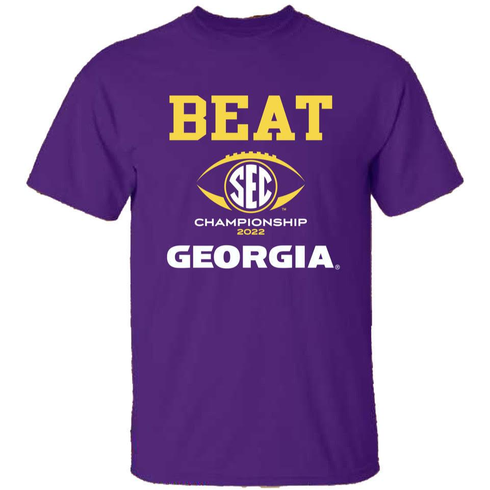 2022 SEC Championship Game Beat Georgia T-Shirt