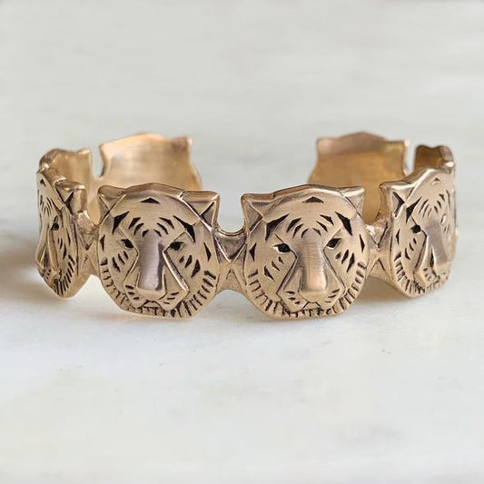 Mimosa Handcrafted Tiger Cuff Bracelet