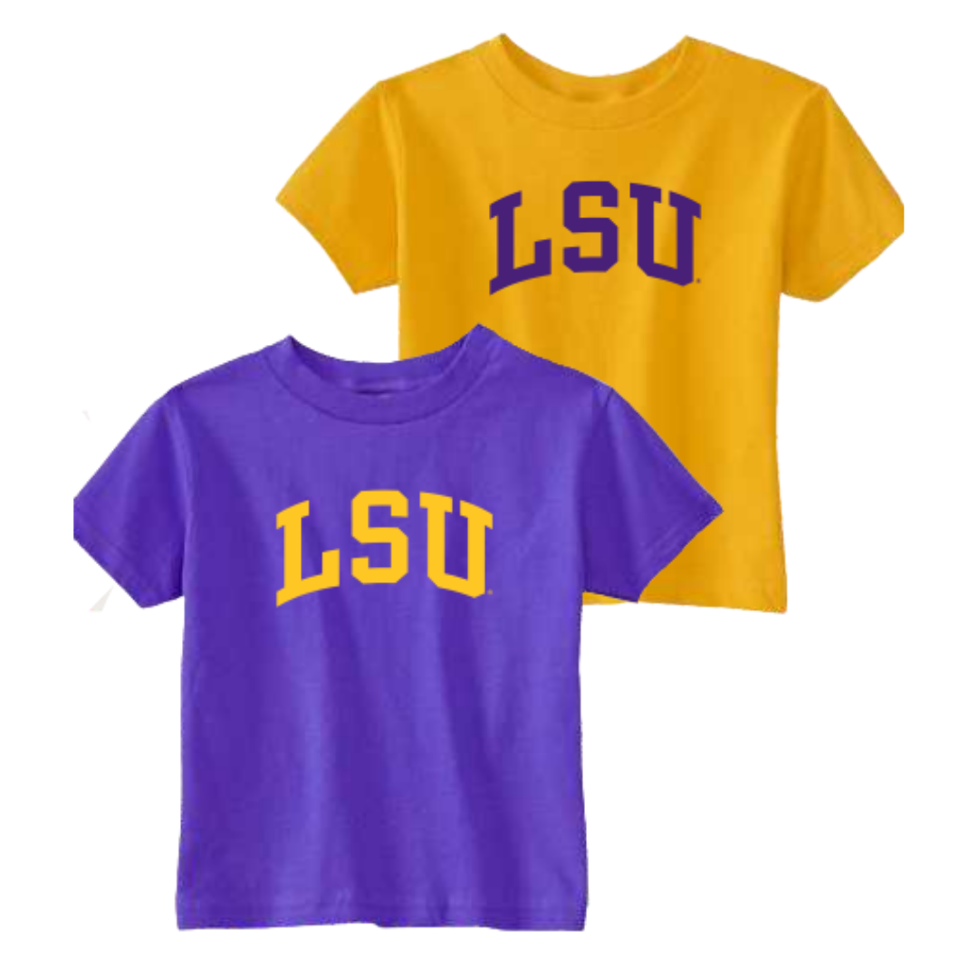 LSU Tigers Kid's T-Shirt LSU Arch