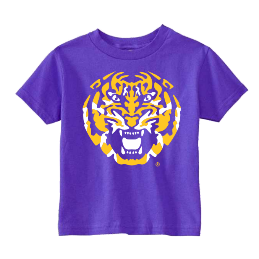 LSU Tigers Kid's T-Shirt Purple