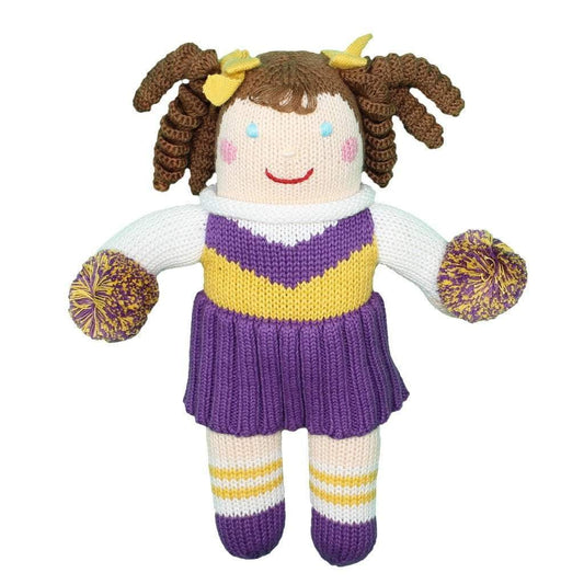Zubels Knit Doll - Cheerleader
