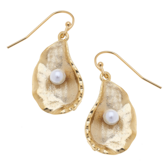 Earrings Oyster Pearl