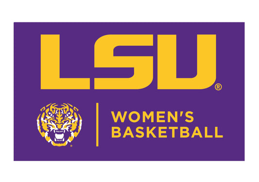 LSU Tigers Women's Basketball Flag 3X5 with Grommets