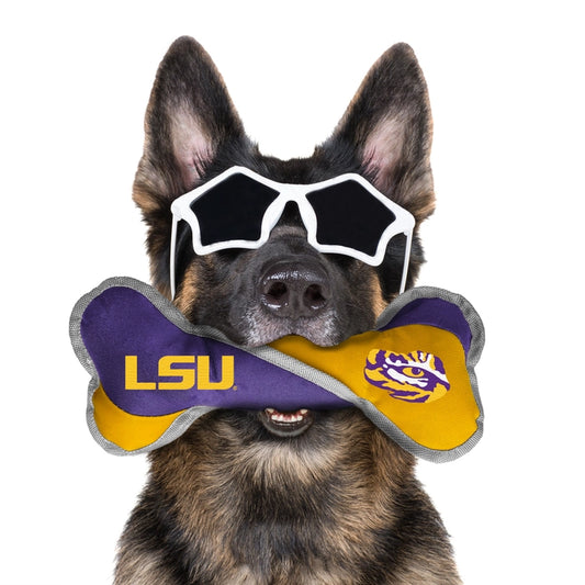 LSU Tigers Pet Tug Bone