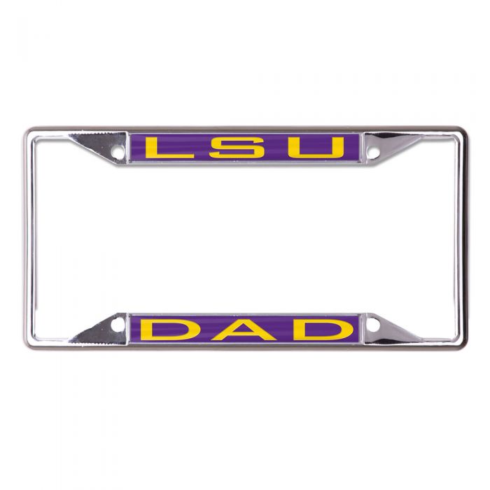 LSU Tigers License Frame Dad
