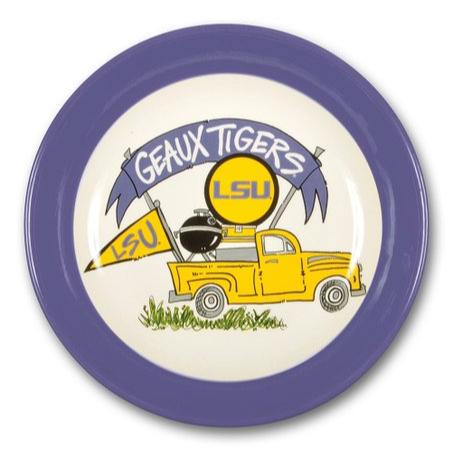 LSU Tigers Magnolia Lane Geaux Tigers Serving Bowl